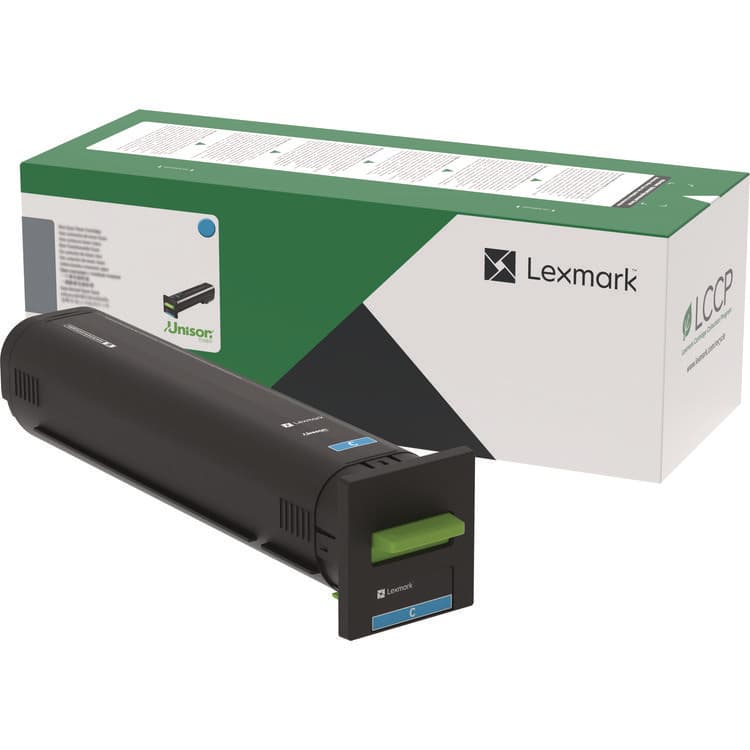 LEXMARK INT'L, . 82K0UCG Ultra High-Yield Toner, 55,000 Page-Yield, Cyan (LEX82K0UCG)