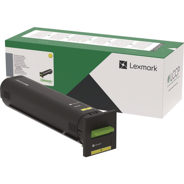 LEXMARK INT'L, . 82K0UYG Ultra High-Yield Toner, 55,000 Page-Yield, Yellow (LEX82K0UYG)