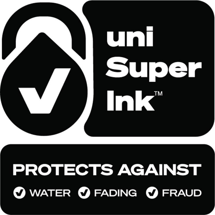 UNI Jetstream Elements Hybrid Gel Pen, Retractable, Medium 1 mm, Black Ink, Translucent Black/Black Barrel, Dozen (UBC70123) thumbnail 3