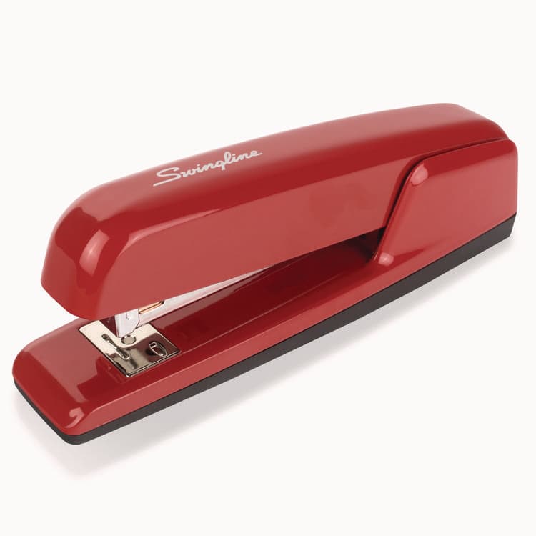 ACCO BRANDS, . 747 Business Full Strip Desk Stapler, 30-Sheet Capacity, Rio Red (SWI74736) thumbnail 3