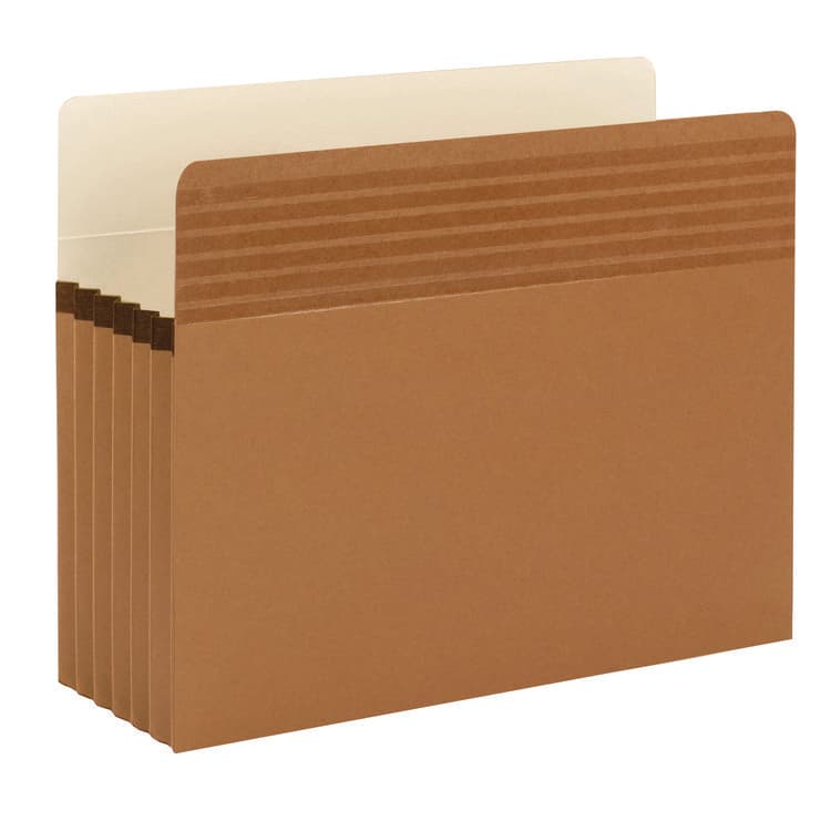 SMEAD MANUFACTURING CO. Easy Grip Pockets, 5.25" Expansion, Letter Size, Redrope, 10/Box (SMD73209) thumbnail 2