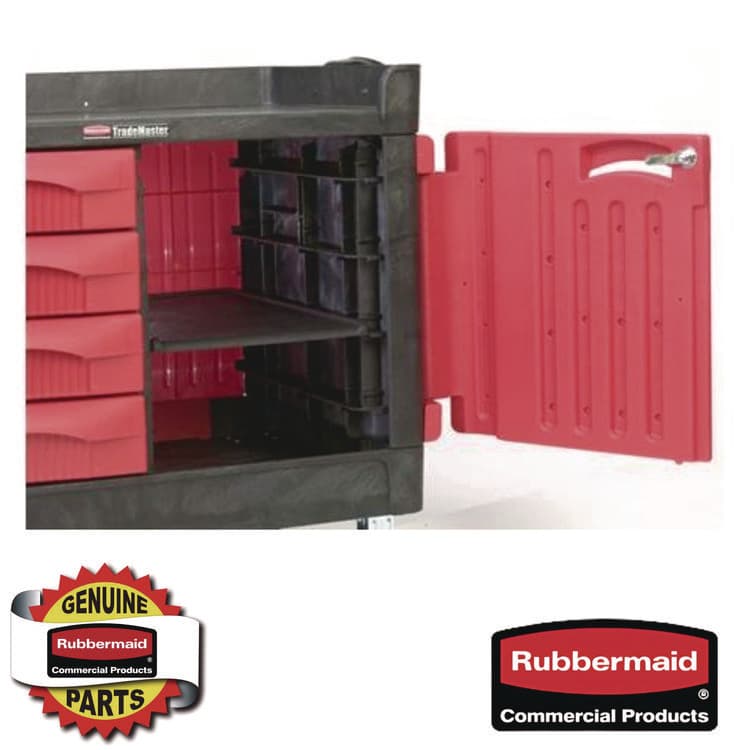 RUBBERMAID COMMERCIAL PROD. Door Hardware Kit (Lock), Gray (SGS4512L6) thumbnail 4