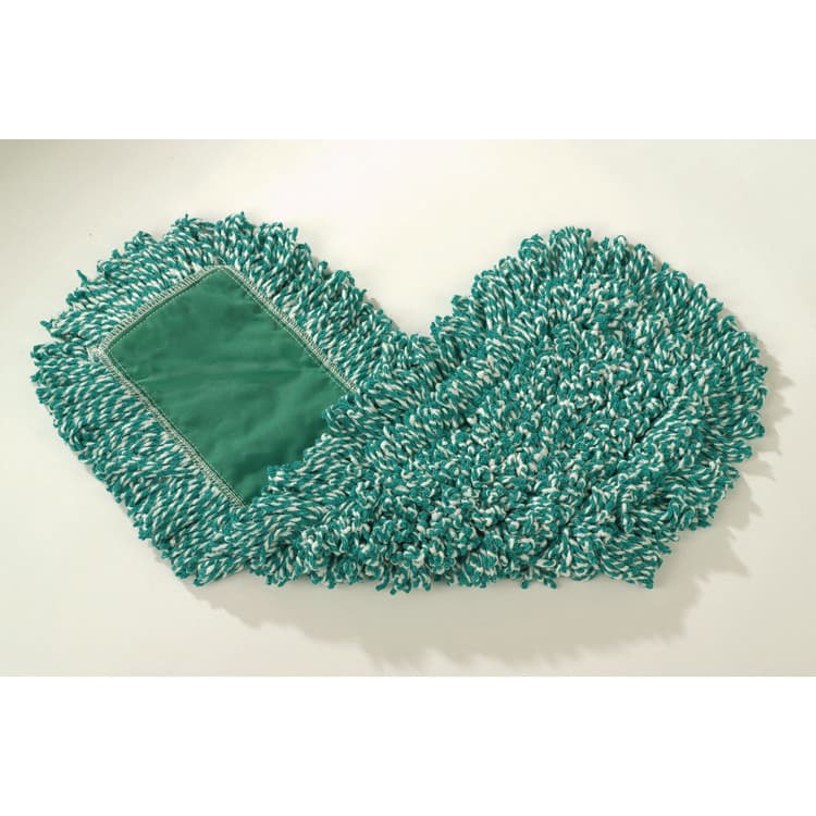 RUBBERMAID COMMERCIAL PROD. Microfiber Loop Dust Mop, 24" x 5", Green, 12/Carton (RCPJ853GRE)