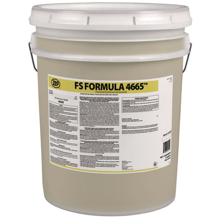 ZEP . FS Formula 4665, Chlorine Scent, 5 gal Pail (ZPE289035)