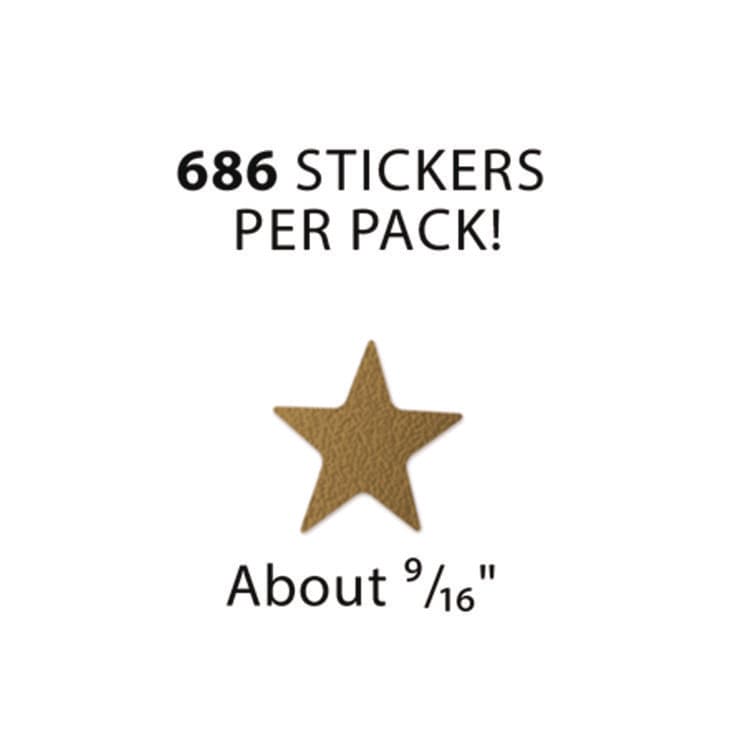 TEACHER CREATED RESOURCES Sticker Valu-Pak, Foil Stars, 686/Pack (TCR6644) thumbnail 4