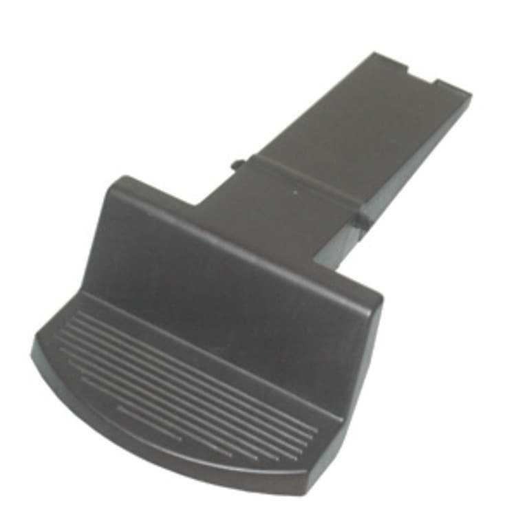 RUBBERMAID COMMERCIAL PROD. Linen Hamper Step-On Pedal, 9 x 18 x 5, Gray (SGS6300L1BLA)