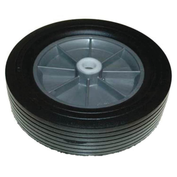 RUBBERMAID COMMERCIAL PROD. 12-Inch Wheel for 1.5 Cu Yd Standard Duty Tilt Truck, Black (SGSFG1025L60000)