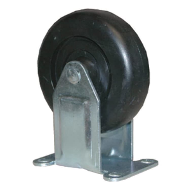 RUBBERMAID COMMERCIAL PROD. 4-Inch Rigid Caster, Black (SGSFG4608L40000)