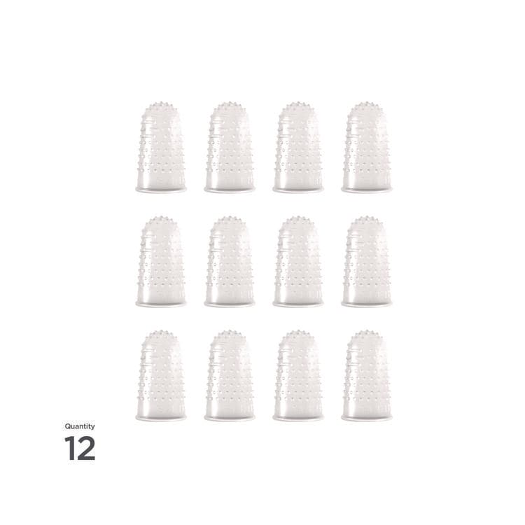 LEE PRODUCTS COMPANY Micro-Gel Fingertips, Size 11.5, Medium, Clear, 12/Pack (LEE41050) thumbnail 4