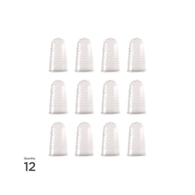 LEE PRODUCTS COMPANY Micro-Gel Fingertips, Size 12, Large, Clear, 12/Pack (LEE41070) thumbnail 4