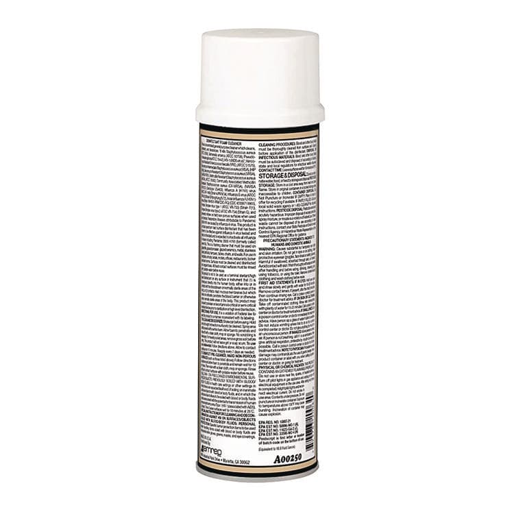 ZEP . Disinfectant Foam Cleaner, Fresh Scent, 19 oz Aerosol Spray, 12/Carton (AMR1001907) thumbnail 3