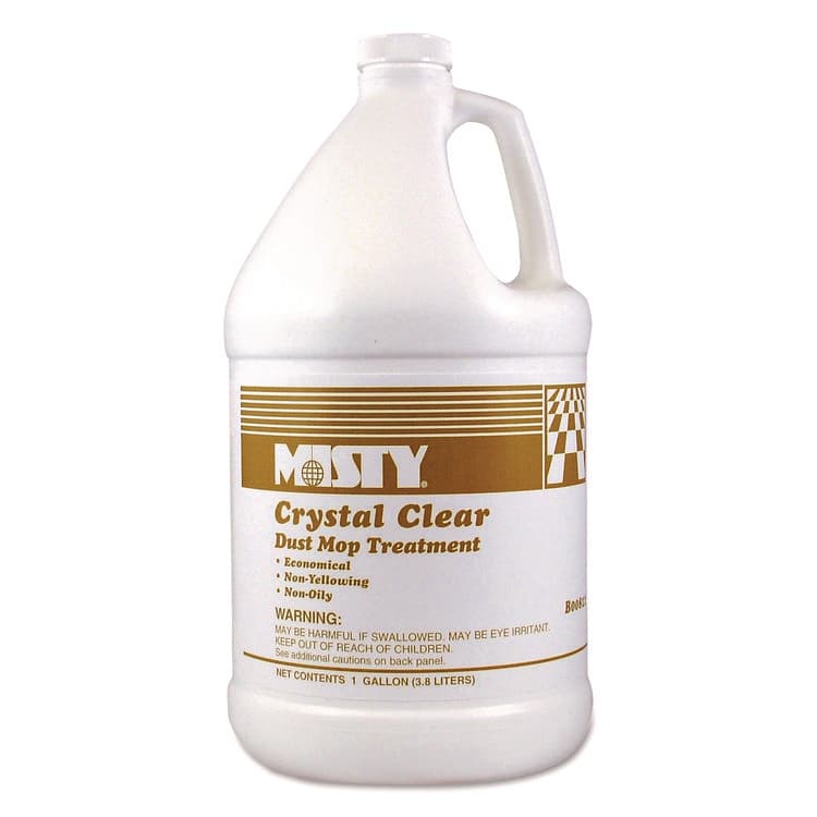 ZEP . Crystal Clear Dust Mop Treatment, Slightly Fruity Scent, 1 gal Bottle (AMR1003411EA)