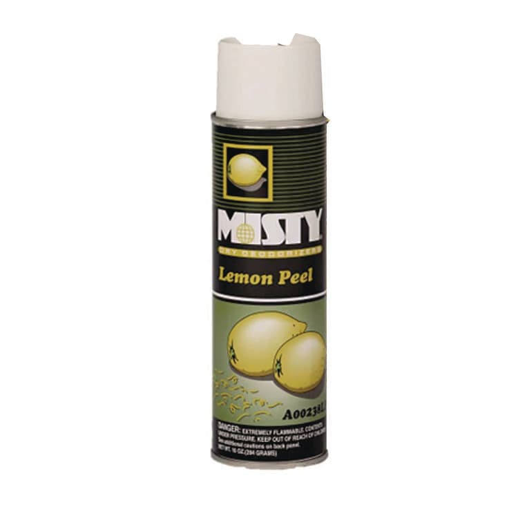 ZEP . Handheld Air Deodorizer, Lemon Peel, 10 oz Aerosol Spray, 12/Carton (AMR1001842) thumbnail 2