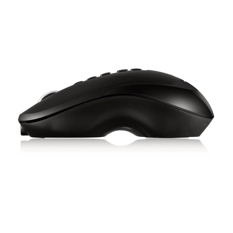 ADESSO iMouse P40 Wireless Multifunctional Presenter Mouse, 2.4 GHz Frequency/100 ft Wireless Range, Left/Right, Black (ADEIMOUSEP40) thumbnail 3