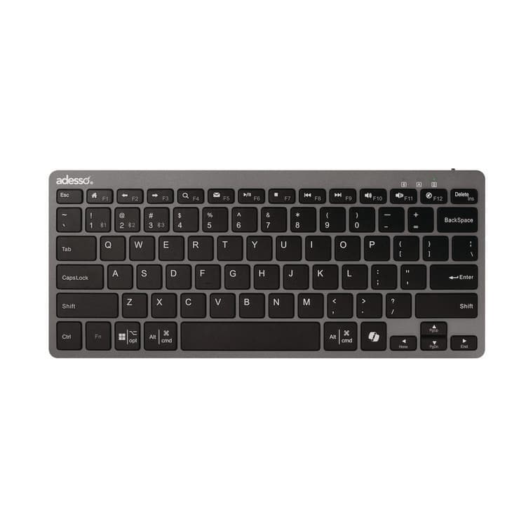 ADESSO WKB-7000 Keyboard, Gray/Black (ADEWKB7000)