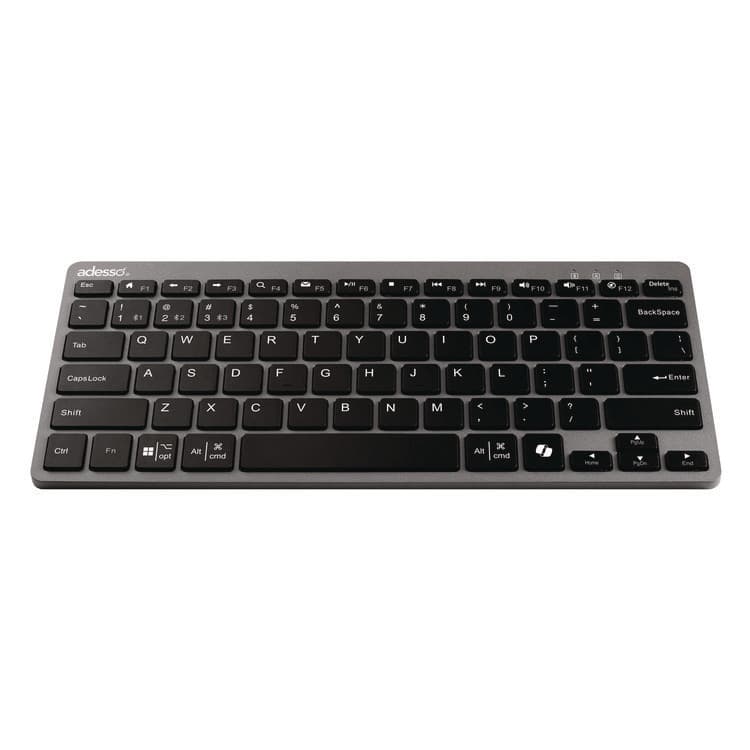 ADESSO WKB-7000 Keyboard, Gray/Black (ADEWKB7000) thumbnail 4