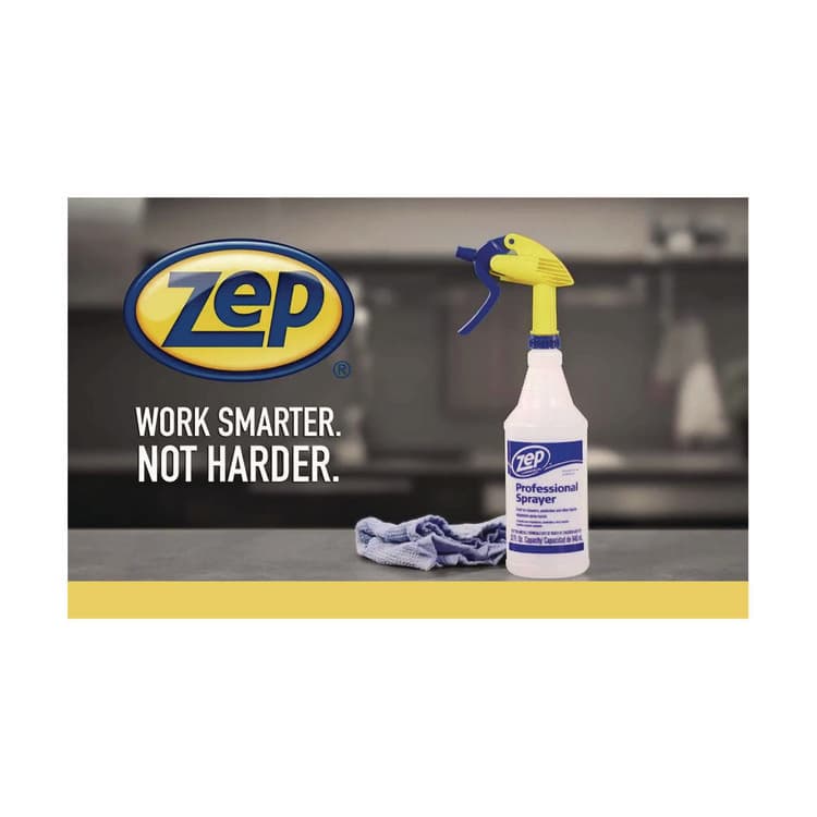 ZEP . Professional Spray Bottle with Trigger Sprayer, 32 oz Bottle, Clear (ZPEHDPRO36EA) thumbnail 3