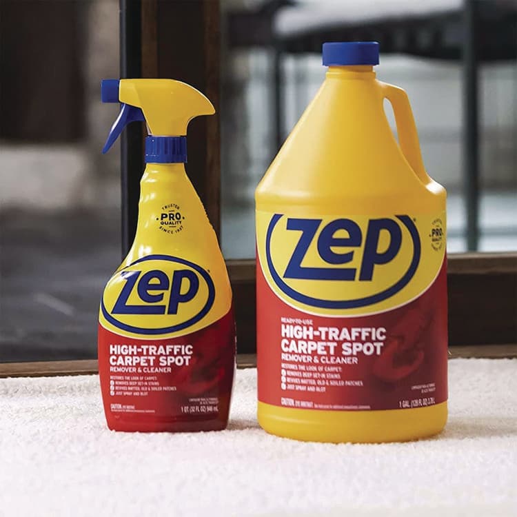 ZEP . High Traffic Carpet Cleaner, 128 oz Bottle (ZPEZUHTC128EA) thumbnail 4
