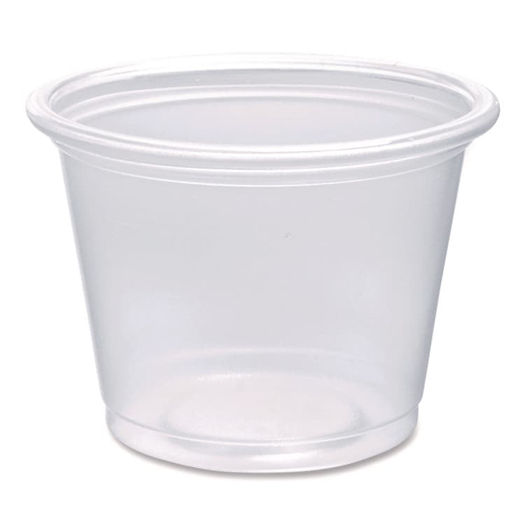 DART Conex Complements Portion/Medicine Cups, 5.5 oz, Plastic, Translucent, 125/Bag, 20 Bags/Carton (DCC550PC)