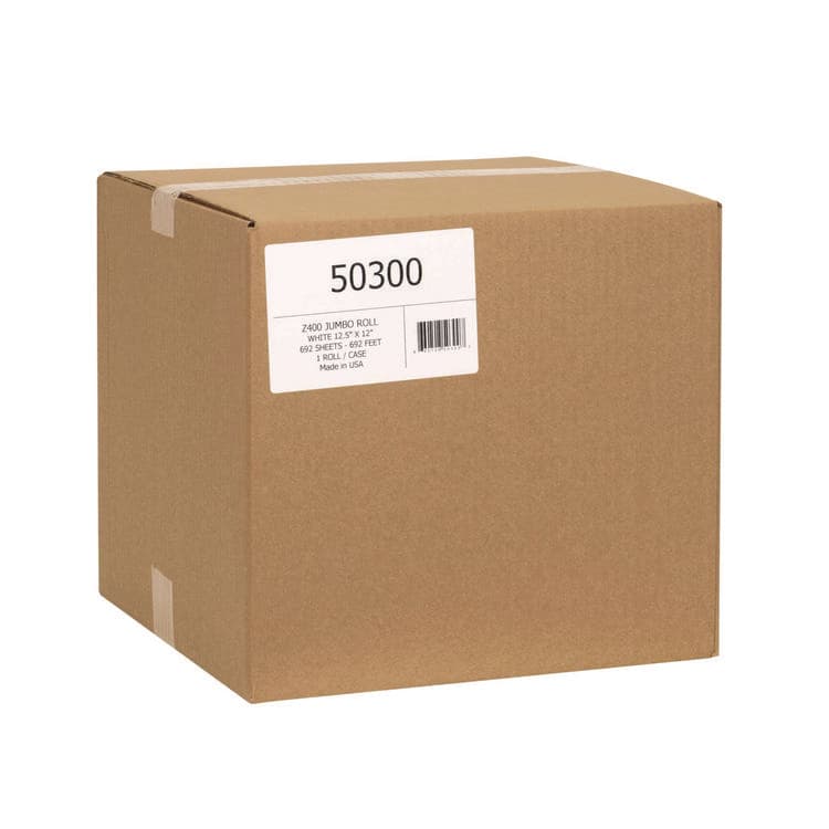 SELLARS ABSORBENT MATERIALS, . Z400 Jumbo Roll Wipers, 1-Ply, 12.5 x 12, White (SLR50300) thumbnail 3