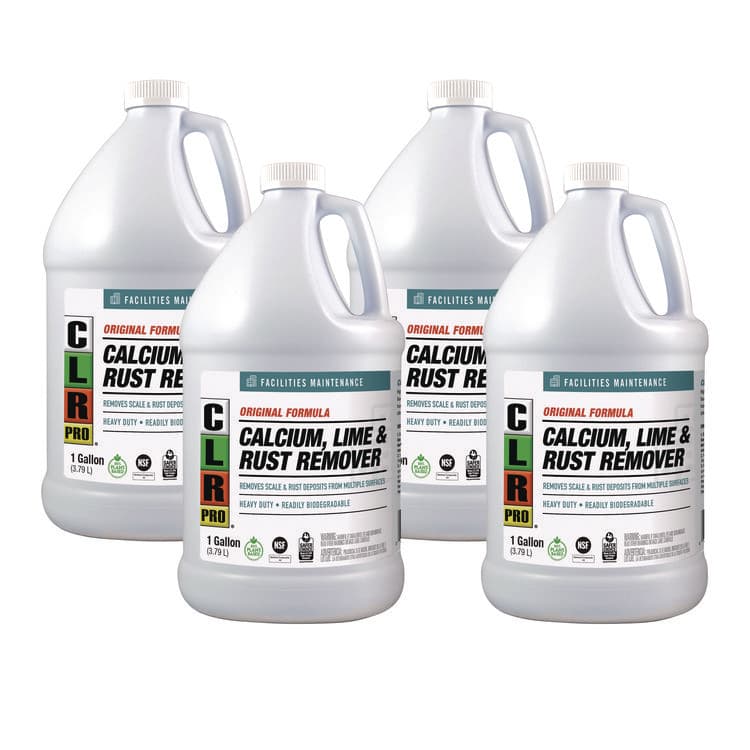 JELMAR, LLC Calcium, Lime and Rust Remover, 1 gal Bottle, 4/Carton (JELCL4PRO)