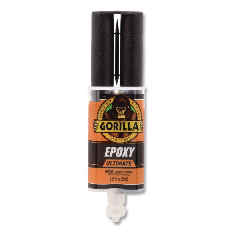 GORILLA GLUE COMPANY Epoxy Ultimate, 0.85 oz Syringe, Dries Black (GOR113442)