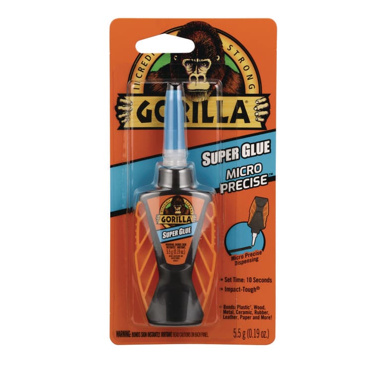 GORILLA GLUE COMPANY Super Glue Micro Precise, 0.18 oz, Dries Clear (GOR102812) thumbnail 2