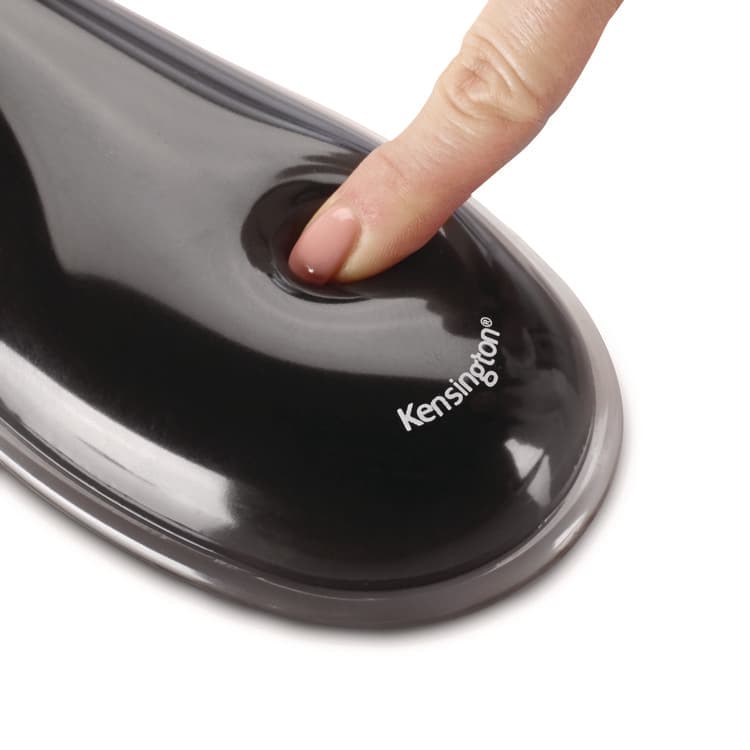 ACCO BRANDS, . Duo Gel Wave Keyboard Wrist Rest, 22.62 x 5.12, Red (KMW62398) thumbnail 4