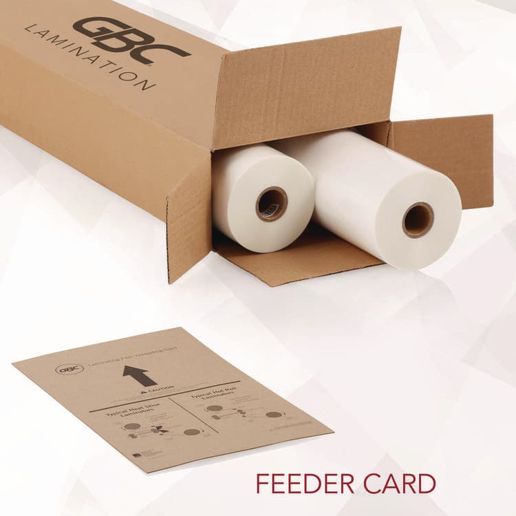 ACCO BRANDS, . NAP-Lam I Roll Film, 1.5 mil, 27" x 500 ft, Gloss Clear, 2/Box (GBC3126061) thumbnail 3