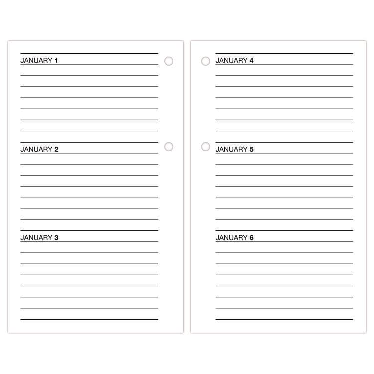 AT-A-GLANCE Desk Calendar Refill, 3.5 x 6, White Sheets, 12-Month (Jan to Dec): 2026 (AAGE71750) thumbnail 4