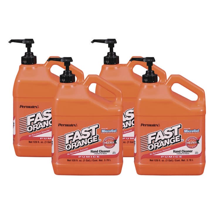 ITW PRO BRANDS Pumice Hand Cleaner, Citrus Scent, 1 gal Dispenser, 4/Carton (ITW25219CT)