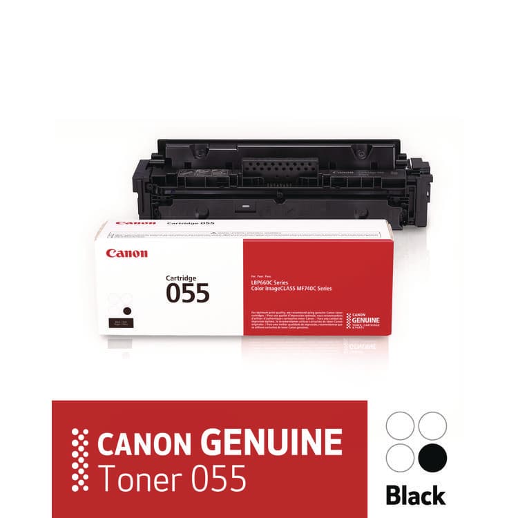 CANON USA, . 3016C001 (055) Toner, 2,300 Page-Yield, Black (CNM3016C001) thumbnail 2