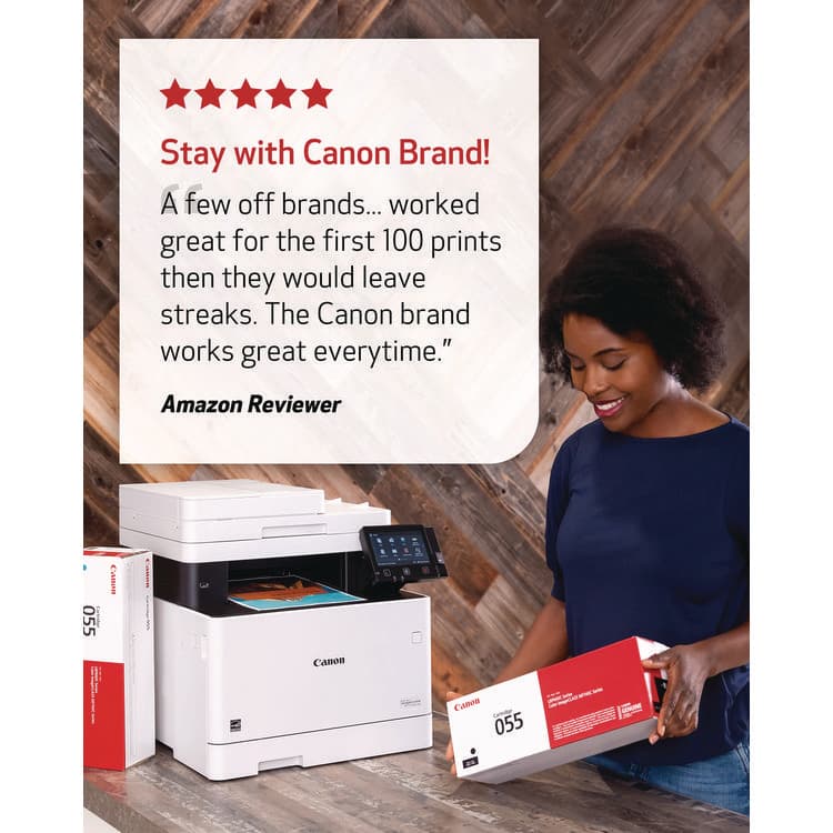 CANON USA, . 3016C001 (055) Toner, 2,300 Page-Yield, Black (CNM3016C001) thumbnail 4