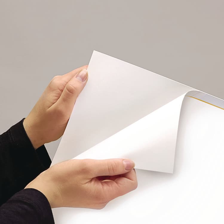 AT-A-GLANCE WallMates Self-Adhesive Dry Erase Monthly Planning Surfaces, 24 x 18, White/Gray/Orange Sheets, Undated (AAGAW502028) thumbnail 3