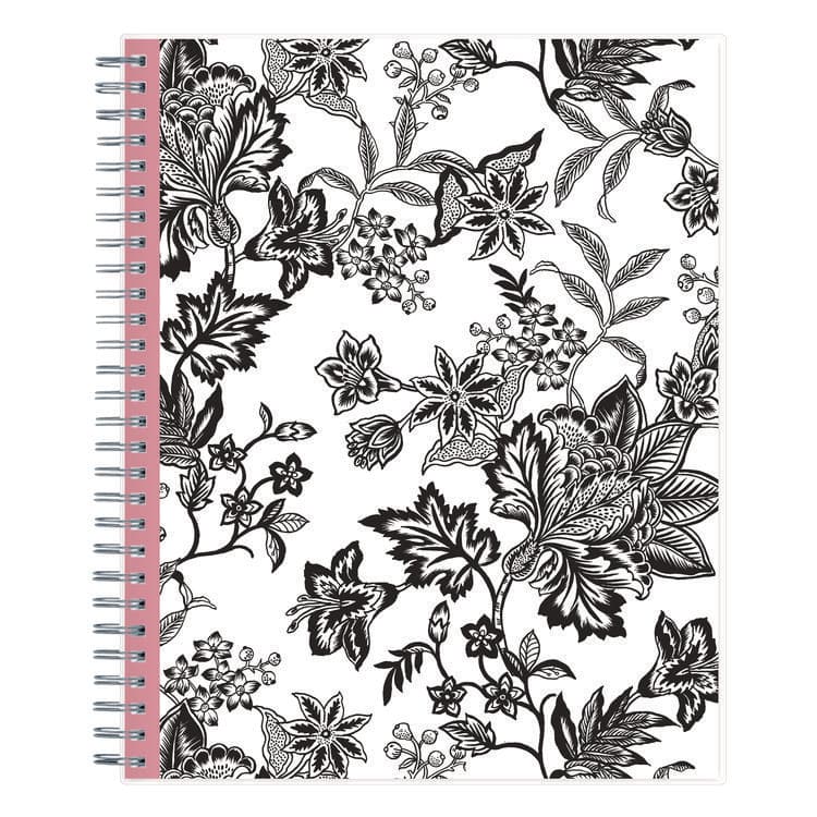 BLUE SKY Analeis Monthly Planner, Floral Artwork, 10 x 8, White/Black/Coral Cover, 12-Month (Jan to Dec): 2026 (BLS100004) thumbnail 2