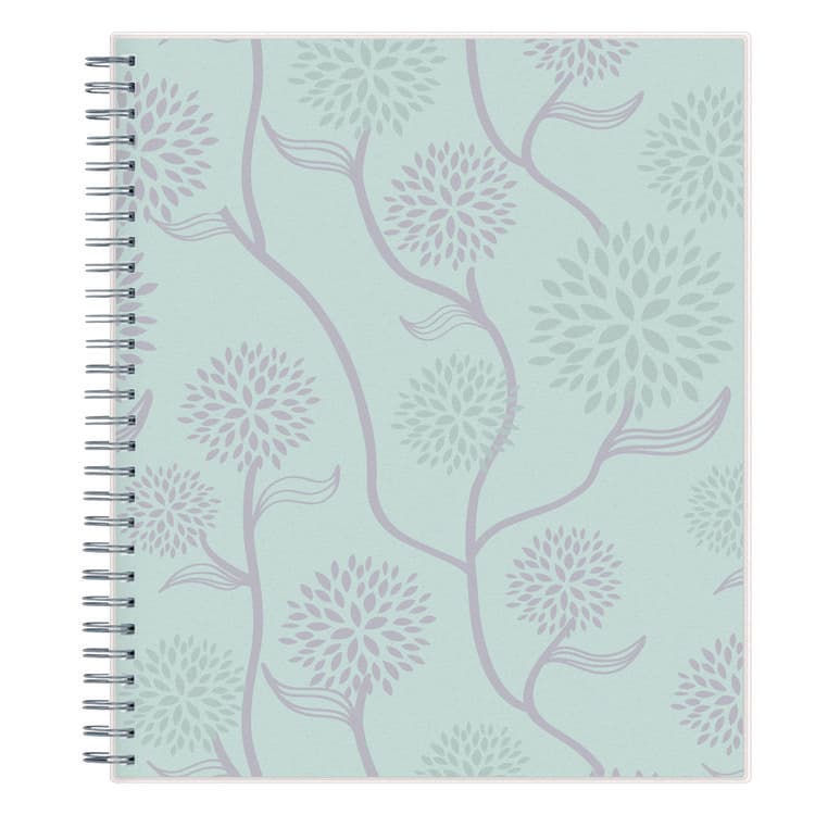 BLUE SKY Rue Du Flore Monthly Planner, Floral Artwork, 10 x 8, Jade/Lavender Cover, 12-Month (Jan to Dec): 2026 (BLS101605) thumbnail 2