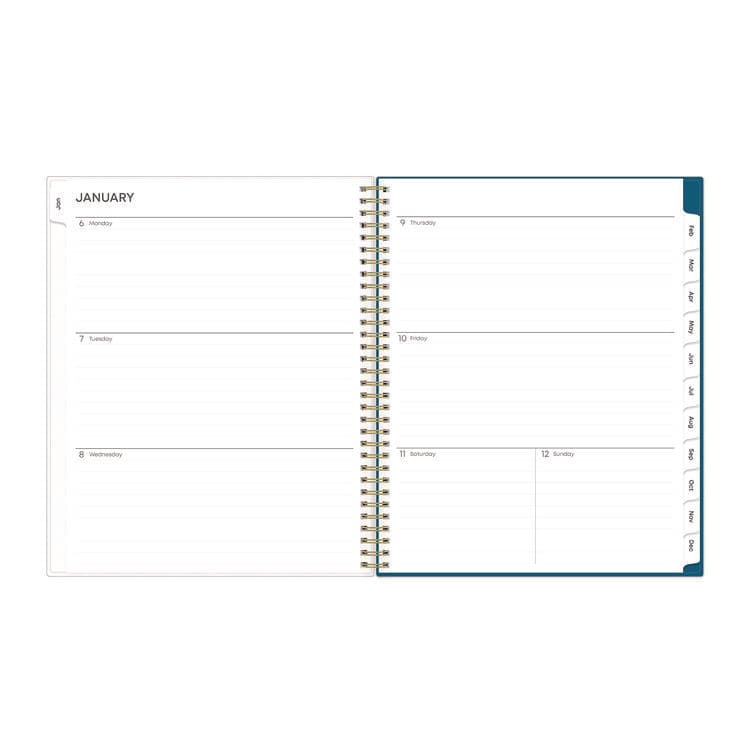 BLUE SKY Bakah Blue Weekly/Monthly Planner, Floral Artwork, 11 x 8.5, Blue/White Cover, 12-Month (Jan to Dec): 2026 (BLS137261) thumbnail 3
