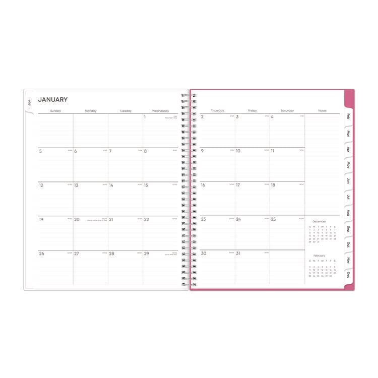 BLUE SKY Breast Cancer Awareness Create-Your-Own Cover Weekly/Monthly Planner, Orchids Artwork, 11 x 8.5, 12-Month (Jan to Dec): 2026 (BLS137268) thumbnail 4