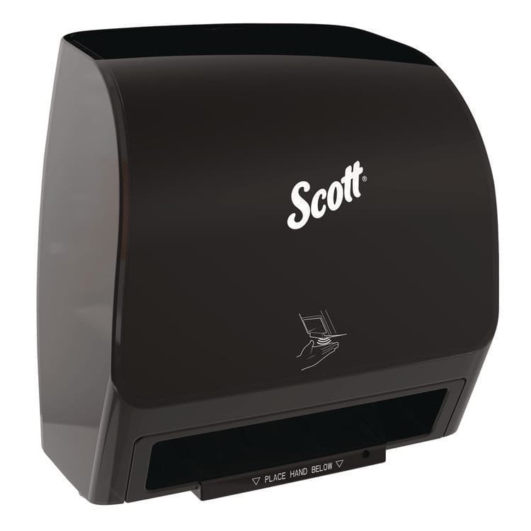 KIMBERLY CLARK Slimroll Electronic Towel Dispenser, 12.35 x 7.25 x 11.8, Black (KCC47196)