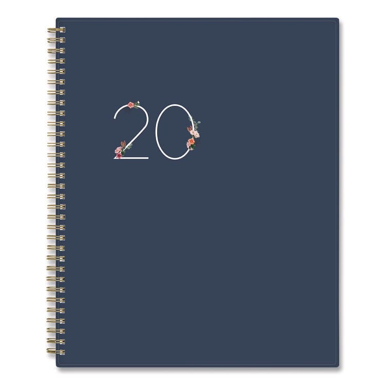 BLUE SKY Ashlyn Weekly/Monthly Planner, Floral Artwork, 11 x 8.5, Navy/Multicolor Cover, 12-Month (Jan to Dec): 2026 (BLS143957) thumbnail 2