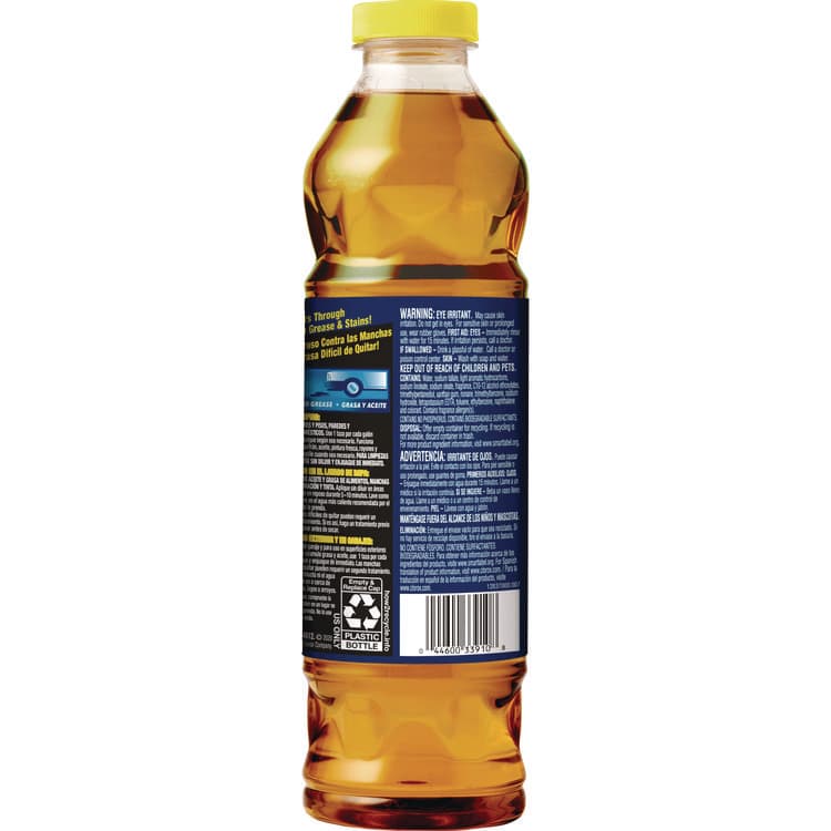 CLOROX SALES CO. Heavy Duty Multi-Purpose Cleaner, Pine, 28 oz Bottle, 12/Carton (CLO33910) thumbnail 2