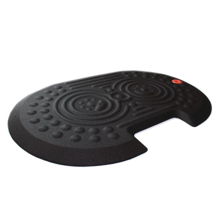 FLOORTEX AFS-TEX 2000X Anti-Fatigue Mat, Oval, Black Anti-Slip Surface, 16" x 24" (FLRFCA21624XBK) thumbnail 3