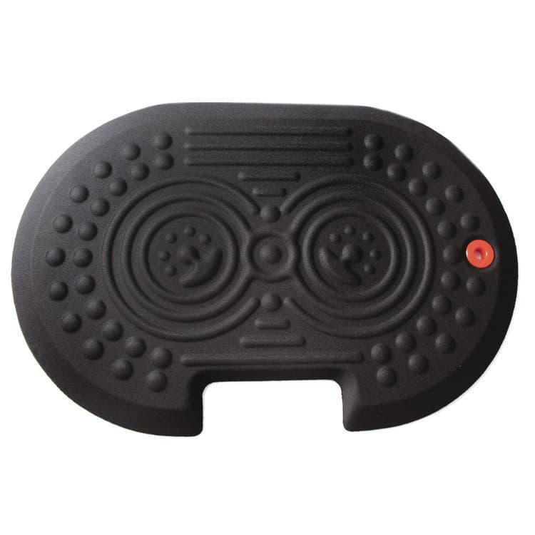 FLOORTEX AFS-TEX 2000X Anti-Fatigue Mat, Oval, Black Anti-Slip Surface, 16" x 24" (FLRFCA21624XBK) thumbnail 4