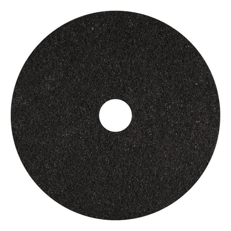 AMERICO MANUFACTURING CO Stripping Pad, 15" Diameter, Black, 5/Carton (AM7400115)
