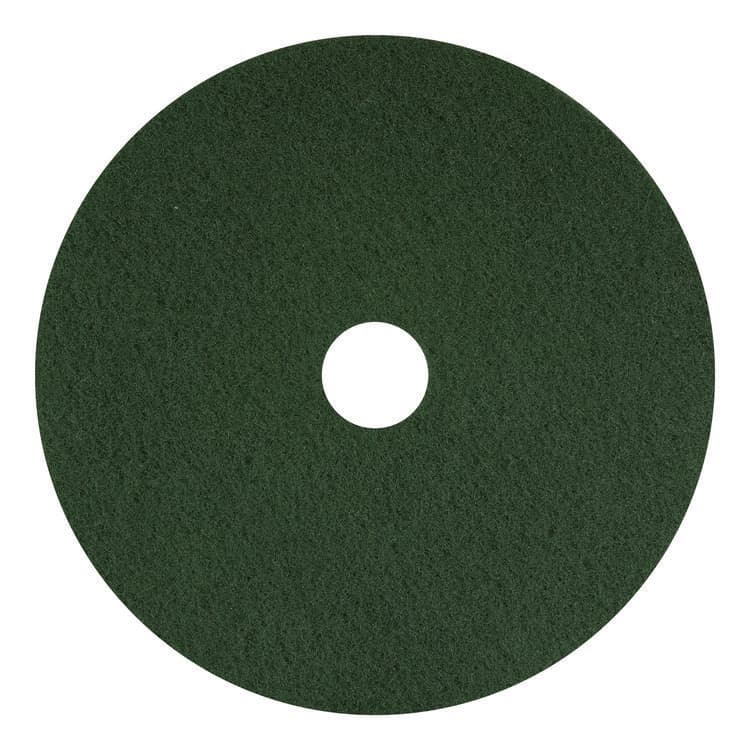 AMERICO MANUFACTURING CO Scrubbing Pad, 12" Diameter, Green, 5/Carton (AM7400312)