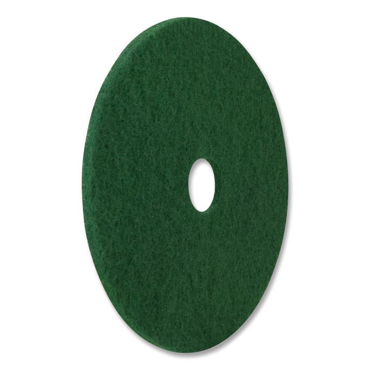 AMERICO MANUFACTURING CO Scrubbing Pad, 16" Diameter, Green, 5/Carton (AM7400316) thumbnail 4