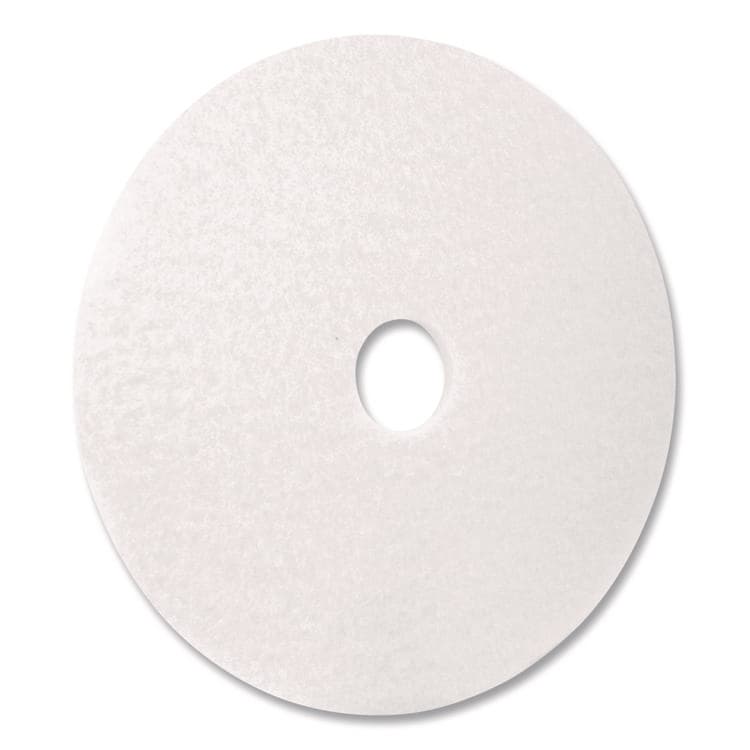 AMERICO MANUFACTURING CO Polishing Pad, 18" Diameter, White, 5/Carton (AM7401218) thumbnail 3
