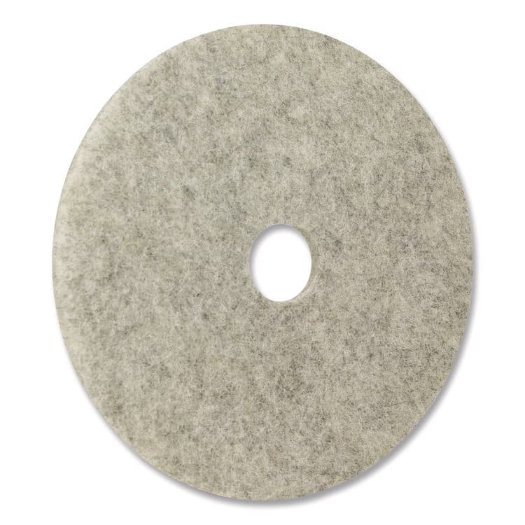 AMERICO MANUFACTURING CO Combo Burnishing Pad, 28" Diameter, Gray, 5/Carton (AM7402059) thumbnail 3
