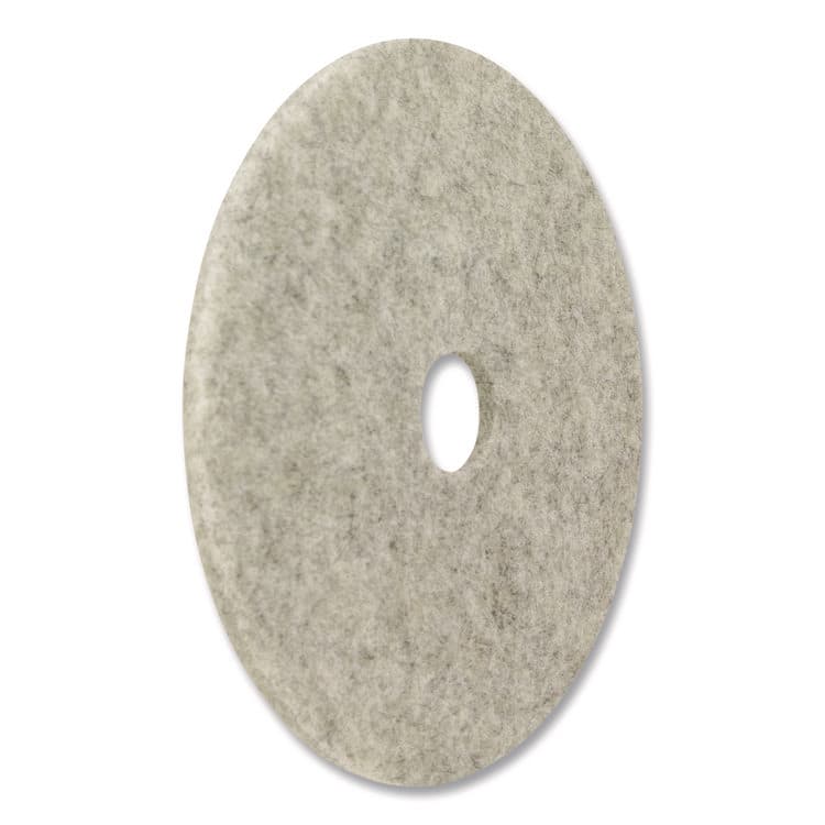 AMERICO MANUFACTURING CO Combo Burnishing Pad, 28" Diameter, Gray, 5/Carton (AM7402059) thumbnail 4