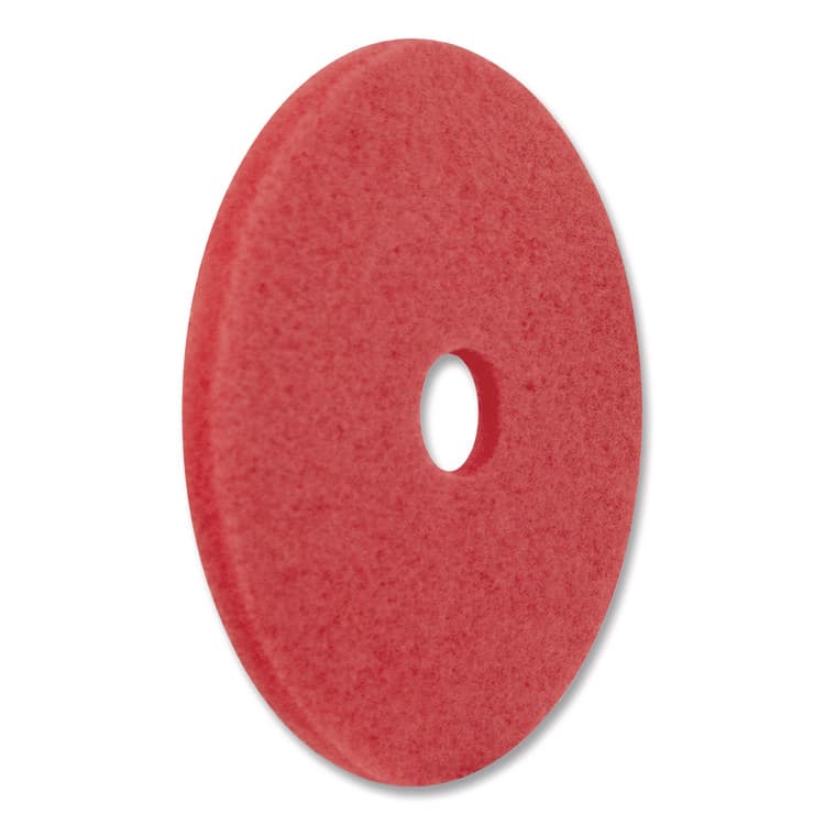 AMERICO MANUFACTURING CO Buffing Pad, 15" Diameter, Red, 5/Carton (AM7404415) thumbnail 4